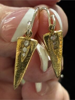 Silpada’s Vintage sterling silver and 14kt gold plating, Vintage, but like new.
